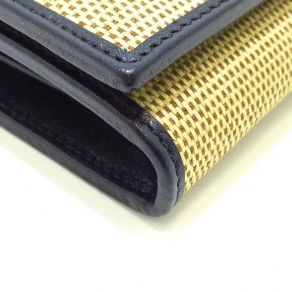 GUCCI Horsebit Beige Dark Navy Canvas Leather - 764-081625 - Picture 6 of 13